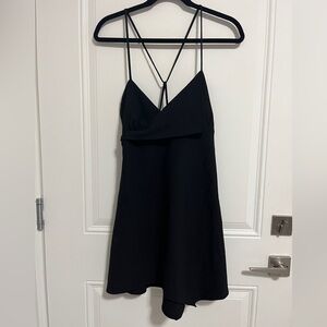 NWT - Zara Women’s Asymmetric Strappy Mini Dress - Size L